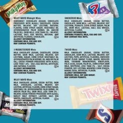MARS Chocolate Favorites Minis Size Candy Bars Assorted Variety Mix Bag, 62.6 Oz, 205 Pieces (220-00016) -Gerber || Lindt || Mars Sales A2FF3C43 278B 403B A1541142CB63548F s7