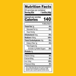 Mission Medium Soft Taco Flour Tortillas, 35 Oz. (220-01123) -Gerber || Lindt || Mars Sales AE23A9FA 0797 4B98 933F41DC6C68D404 s7