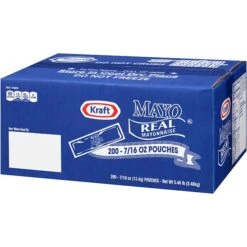 Kraft Mayo Real Mayonnaise Single Serve Packets, 0.44 Oz, 200/Box 11 Kraft Mayo Real Mayonnaise Single Serve Packets, 0.44 Oz, 200/Box -Gerber || Lindt || Mars Sales AEFA02D7 8E6E 44A5 8F6D196F45E8AF36 s7