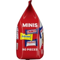 Ferrero Butterfinger, CRUNCH, And Baby Ruth Assorted Minis Candy Bars, 90ct, 32.4oz -Gerber || Lindt || Mars Sales C9464C11 2C30 4E85 AF9EE06BDE17FA5C s7