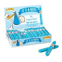 El Bubble It's A Boy Small Bubble Gum Cigar, 0.7 Oz., 36 Cigars/Box (209-00262)