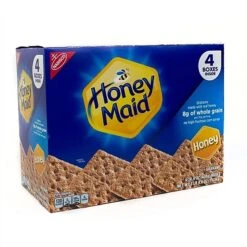 Nabisco Honey Maide Honey Graham Crackers, 14.4 Oz., 4 Packs/Box, (220-00442)