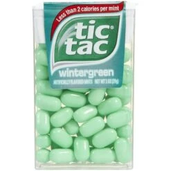 Tic Tac Wintergreen Mints, 2 Oz., 60 Pieces/Pack, 12/Box (241-00012)