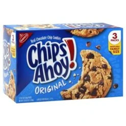 Nabisco Chips Ahoy! Original Chocolate Cookies, 54.6 Oz., 3 Packs/Box (220-00425)