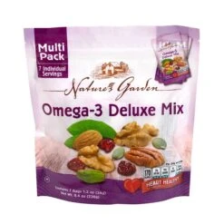 Nature's Garden Omega-3 Deluxe Mix, 1.2 Oz., 7 Count/Pack, 6/Pack (7025)