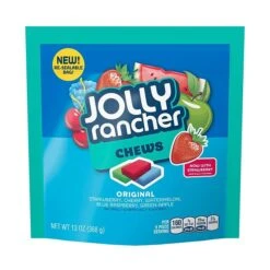 JOLLY RANCHER Chews Candy In Assorted Fruit Flavors, 13 Oz., 4 Count (51921)