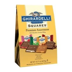 Ghirardelli Squares Premium Assortment Chocolate Candy Bar, 15.77 Oz. (300-01036)