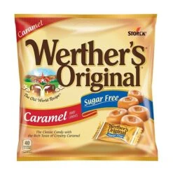 Werther's Original Sugar Free Caramel Hard Candy, 1.46 Oz., (302-00006)