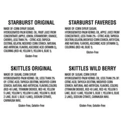 STARBURST And SKITTLES Variety Mix 104.4 Oz Bag, 255 Pieces (220-00768) -Gerber || Lindt || Mars Sales m007160340 s7