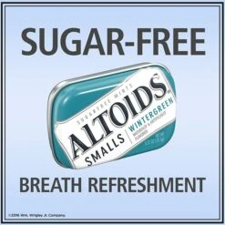 Altoids Smalls Sugar Free Wintergreen Mints, 3.33 Oz., 9/Pack (209-00487) -Gerber || Lindt || Mars Sales m007160388 s7