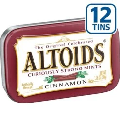 Altoids Sugar Free Cinnamon Mints, 21.12 Oz., 12/Pack (209-00484)
