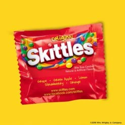 Skittles And Starburst Original Candy Bag, 90 Fun Size Pieces, 34.71 Oz (MMM28786)