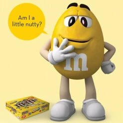 M&M's Peanut Milk Chocolate Pieces, 1.74 Oz., 48/Box (MMM01232) -Gerber || Lindt || Mars Sales m007160716 s7
