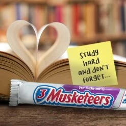 3 MUSKETEERS Chocolate Sharing Size Candy Bars 3.28 Oz Bar, Pack Of 24 (MMM24603) -Gerber || Lindt || Mars Sales m007160765 s7