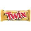 Twix Caramel Fun Size Chocolate Cookie Bar Candy Bag, 1.79 Oz., 36/Box (MMM35391)