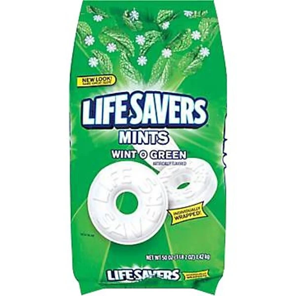 Lifesavers® Wint-O-Green, 50 Oz. Bag 5 Lifesavers® Wint-O-Green, 50 Oz. Bag - Image 3