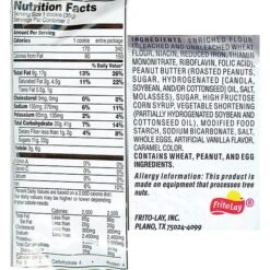 Grandma's Homestyle Peanut Butter Cookies, 2.5 Oz., 60 Packs/Box (FRI45091)