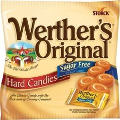 Werther's Original Sugar Free Caramel Hard Candy, 2.75 Oz., (SUL831498)