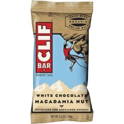 CLIF® Bar Clif Bar White Chocolate Macadamia Nut Bars,12/Bx