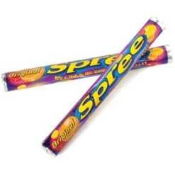 Spree Roll Hard Candy, Assorted Flavors, 1.77 Oz., 36 Pieces (209-00171)