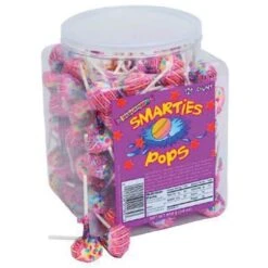 Smarties Pops Lollipops, 34 Oz., 120 Pieces (209-00013)