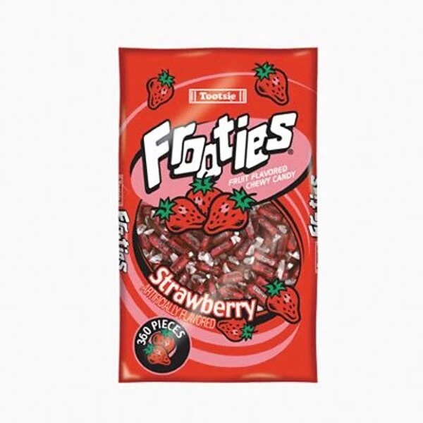 Frooties Strawberry, 28 Oz. Bag/Each (209-00090) 3 Frooties Strawberry, 28 Oz. Bag/Each (209-00090)