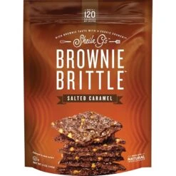 Sheila G's Salted Caramel Brownie Brittle, 5 Oz., 12/Carton (SGB01238)