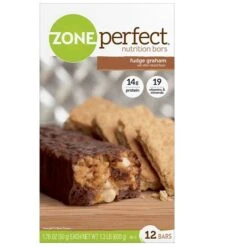 ZonePerfect® Fudge Graham Bars, 1.76 Oz. Bars, 12 Bars/Box