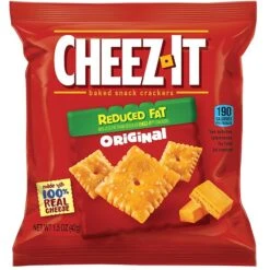 Cheez-It Reduced Fat Reduced Fat Cheddar Crackers, 1.5 Oz., 60 Packs/Box (KEE12226)