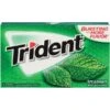 Trident Sugar Free Spearmint Gum, 14 Pieces/Pack, 12/Box (MOZ01106) -Gerber || Lindt || Mars Sales s1098943 s7