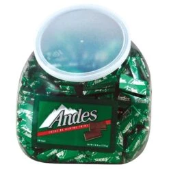 Andes Creme De Menthe Thins, 240 Pieces/Tub (090215)