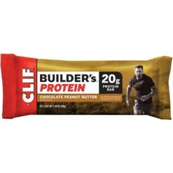 Clif Builder's Protein Bar, Chocolate Peanut Butter, 2.4oz., 12/Box (CCC160041)