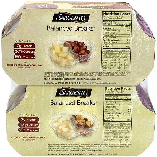 Sargento Balanced Breaks, 12/Pack (902-00006) 6 Sargento Balanced Breaks, 12/Pack (902-00006) - Image 4