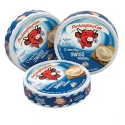 The Laughing Cow Creamy Creamy Swiss Cheese, 3/Pack (902-00065) 8 The Laughing Cow Creamy Creamy Swiss Cheese, 3/Pack (902-00065) -Gerber || Lindt || Mars Sales s1114043 s7