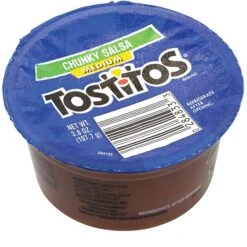 Tostitos Medium Chunky Salsa To-Go Cups, 3.8 Oz, 30 Count (295-00068)