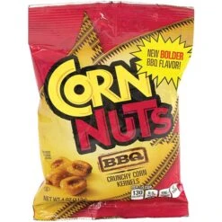 Corn Nuts® Crunchy Corn Kernels, 4 Oz. Bags, BBQ, 12/Box (07824)