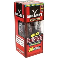 Jack Link's Big Beef Sticks, .92 Oz, 20 Count