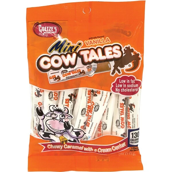 Cow Tales Vanilla Mini Caramels, 12 (258-00004) 3 Cow Tales Vanilla Mini Caramels, 12 (258-00004)