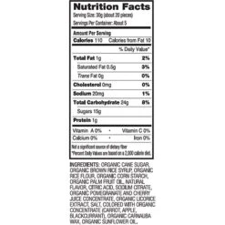 YumEarth Pomegranate Organic Licorice, 5 Oz, 4/Pack (270-00046)