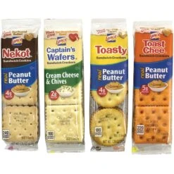 Lance Sandwich Crackers Variety Pack, 36 Count (220-00400)