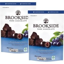 BROOKSIDE Dark Chocolate Acai And Blueberry Flavors, 21 Ounces, 2/BD (HEC91145)