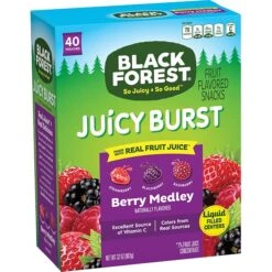 Black Forest® Fruit Medleys Berry Mix Pouch, Pack Of 40 (FER01643)