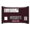 HERSHEY'S Snack Size Milk Chocolate Bars, 19.8 Oz