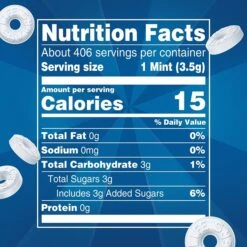 Life Savers Pep-O-Mint Mints, 44.93 Oz.(MMM27625) -Gerber || Lindt || Mars Sales s1213146 s7