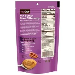Nubu Nut Butter Bites With Pecans, 5.5 Oz., 6/Case (NU68700)