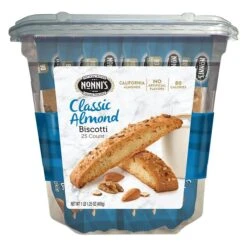 Nonni's Classic Almond Italian Cookies, 17.25 Oz., 25 Packs/Box (NSD197721)