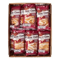 Cloverhill Cherry Cheese Bear Claw, 4.25 Oz., 12/Box (220-01095)