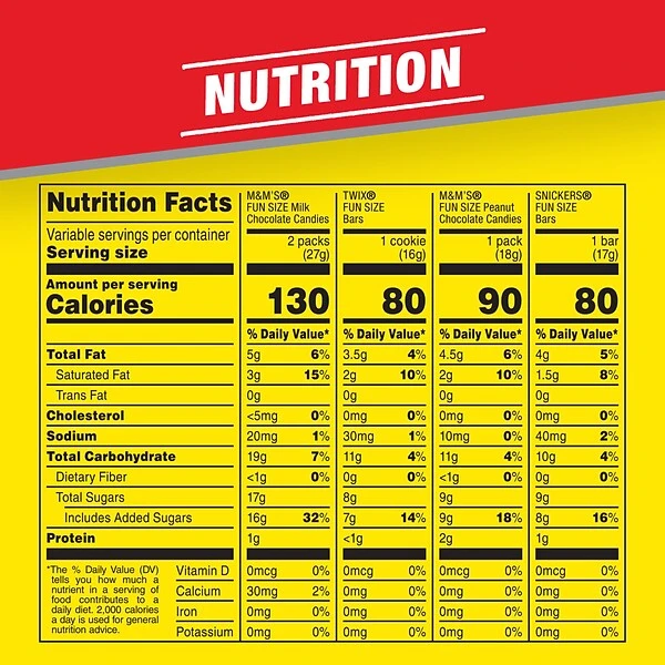 MARS Chocolate Favorites Fun Size Candy Bars 55-Piece Bag, 31.18 Oz., Variety Mix (225-00033) 7 MARS Chocolate Favorites Fun Size Candy Bars 55-Piece Bag, 31.18 Oz., Variety Mix (225-00033) - Image 5