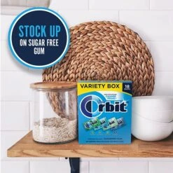 Orbit Variety Box Sugar Free Gum, Assorted Flavors, 12.8 Oz., 252 Pieces/Pack, 18/Pack (220-00568) -Gerber || Lindt || Mars Sales sp104216258 s7