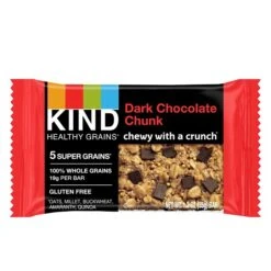 KIND Bar, Healthy Grains, Dark Chocolate Chunk, 1.2 Oz., 12/Box (PHW18082)